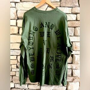 AUTHENTIC Kanye West I FEEL LIKE PABLO merch Dallas. NEW LS TEE yeezy
